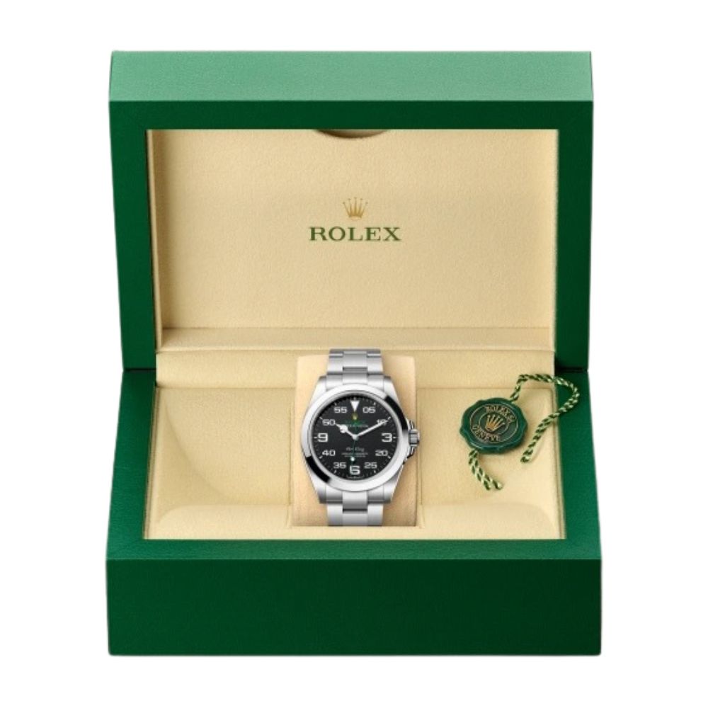 Rlx Air-King 126900 “Black Dial”