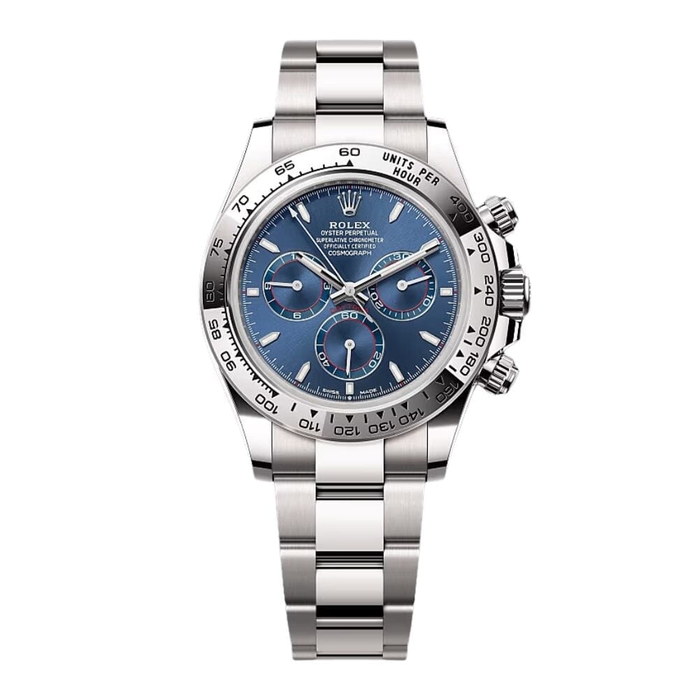 Daytona 126509 Weißgold Mit Blauem Zifferblatt