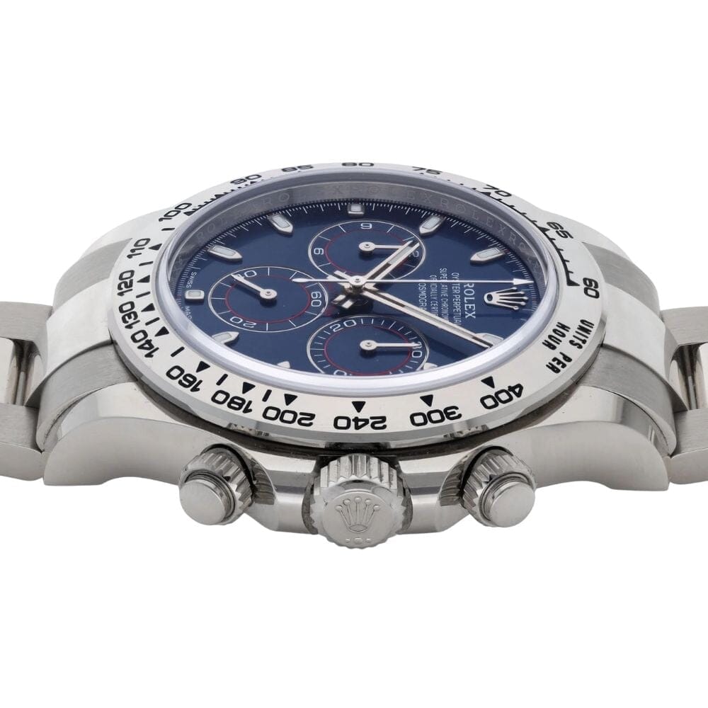 Daytona 126509 Weißgold Mit Blauem Zifferblatt