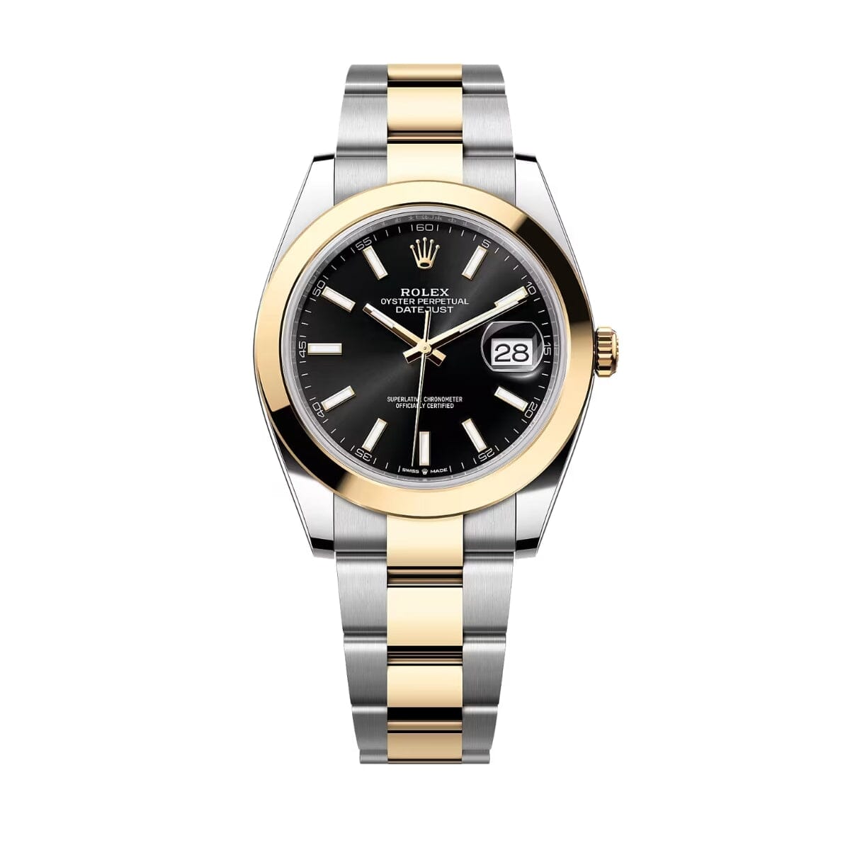 Datejust Yellow Gold Black Dial 126303