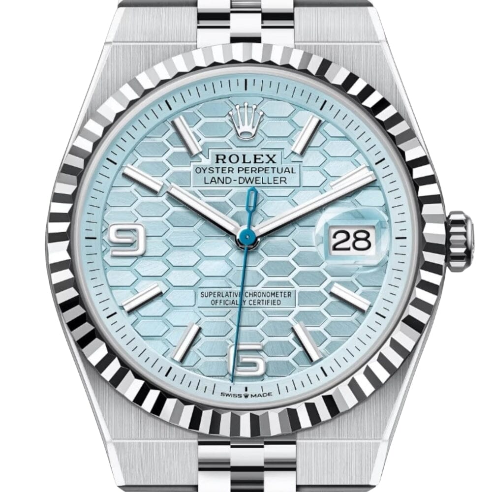 Land-Dweller 127336 “Ice Blue Dial” 40 mm