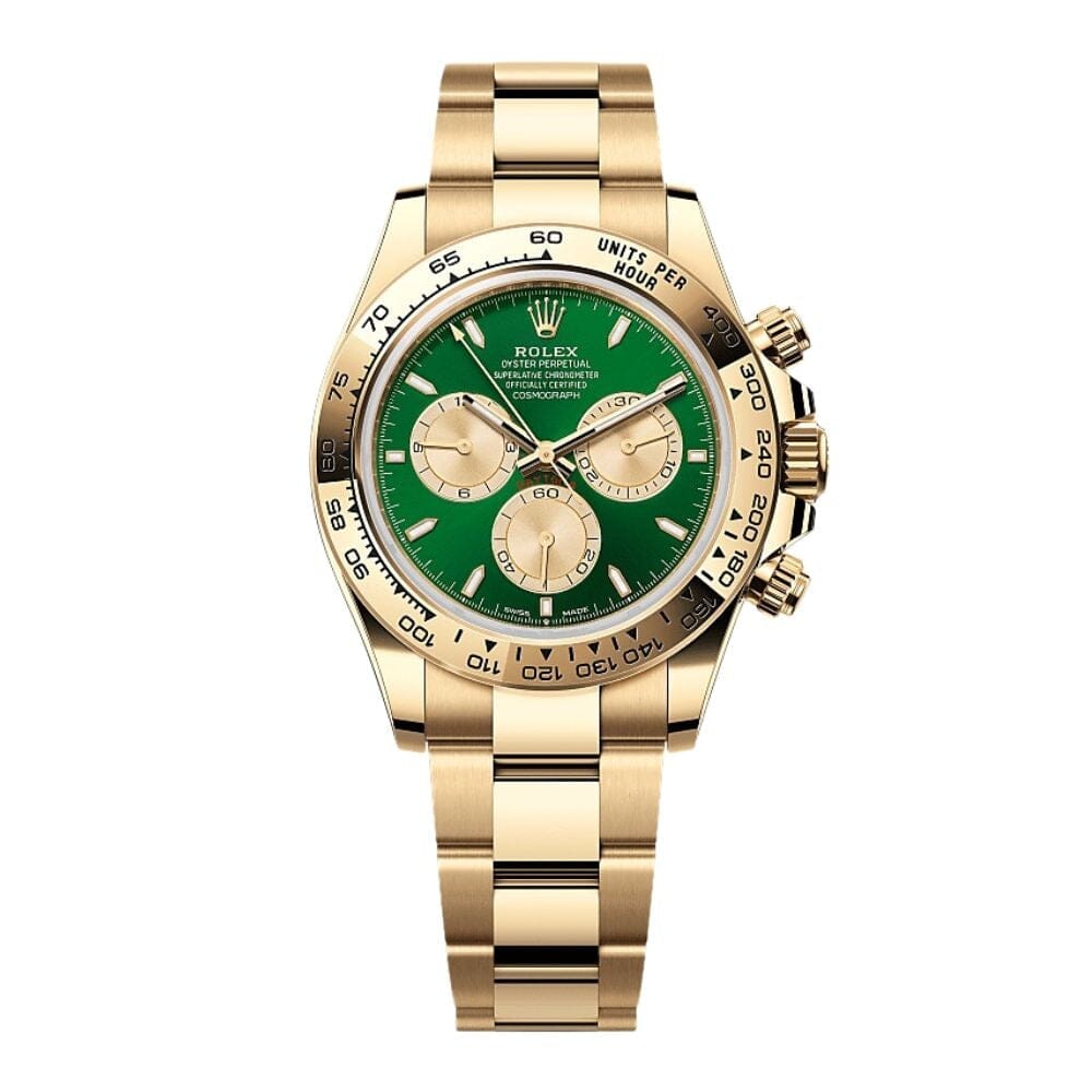 Daytona 126508 “Yellow Gold Green”