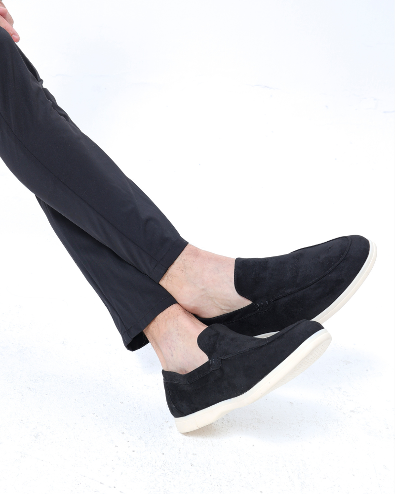 Suede loafer