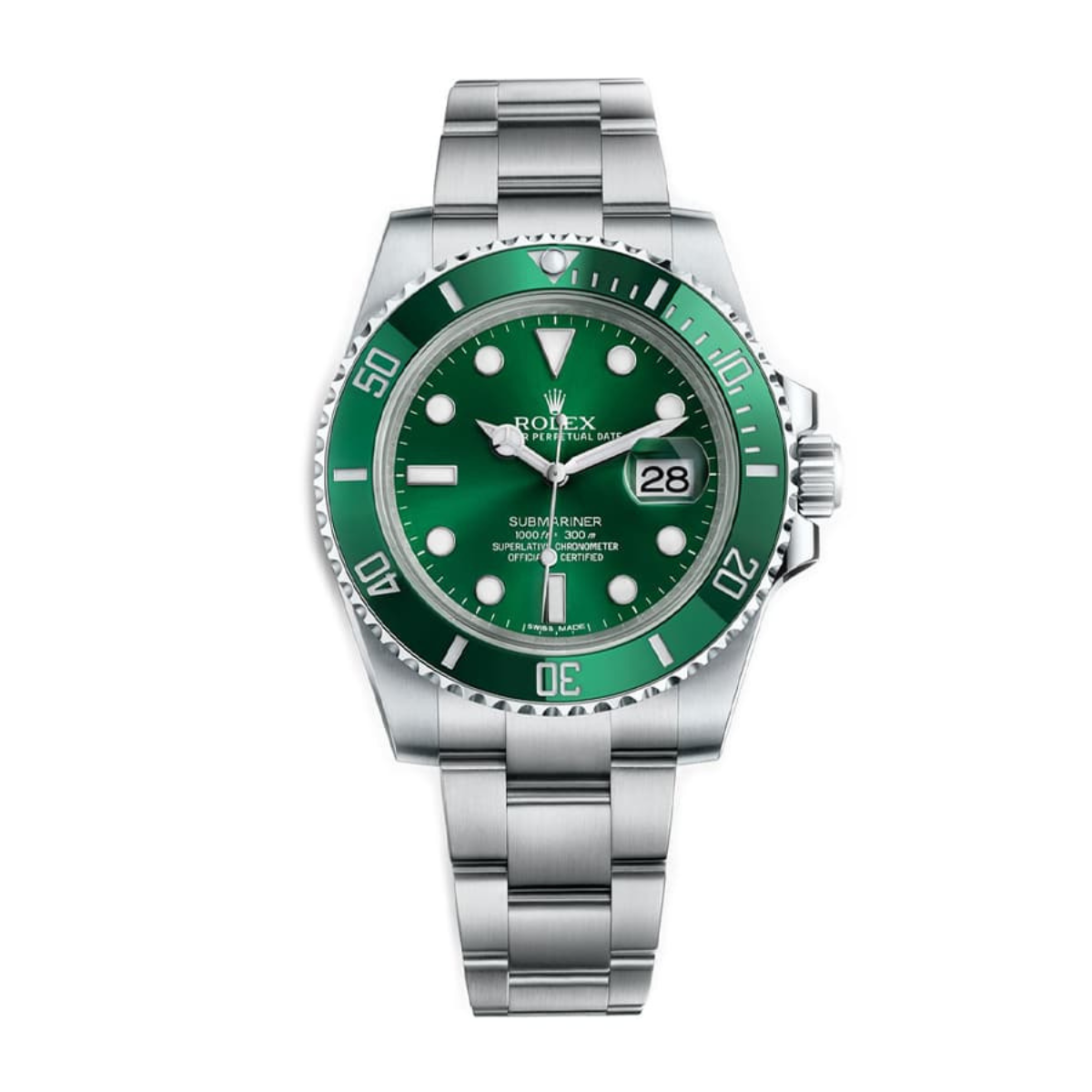 Rlx Submariner Date 116610LV “Hulk”