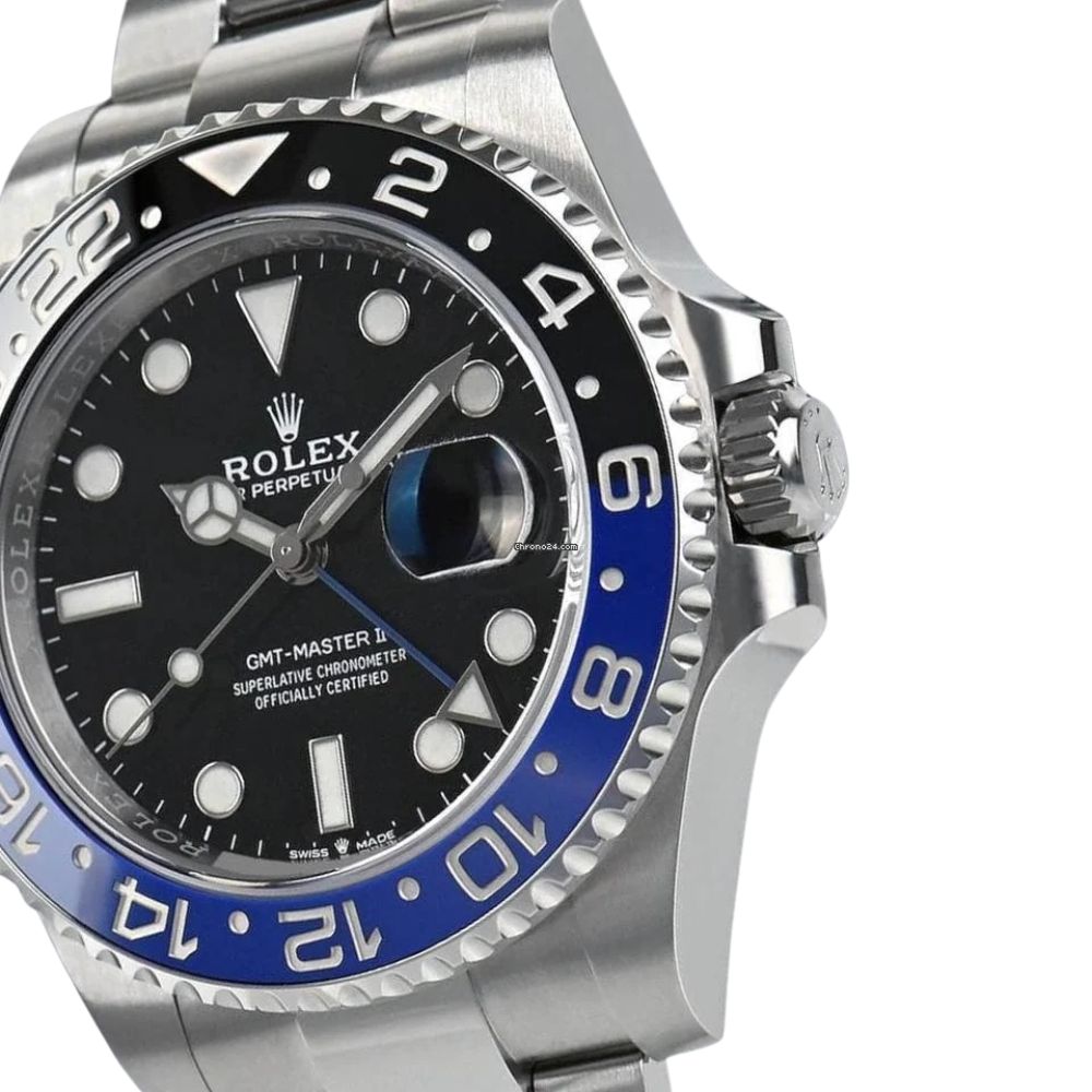 Rlx GMT-Master II 116710BLNR “Oyster Batman”