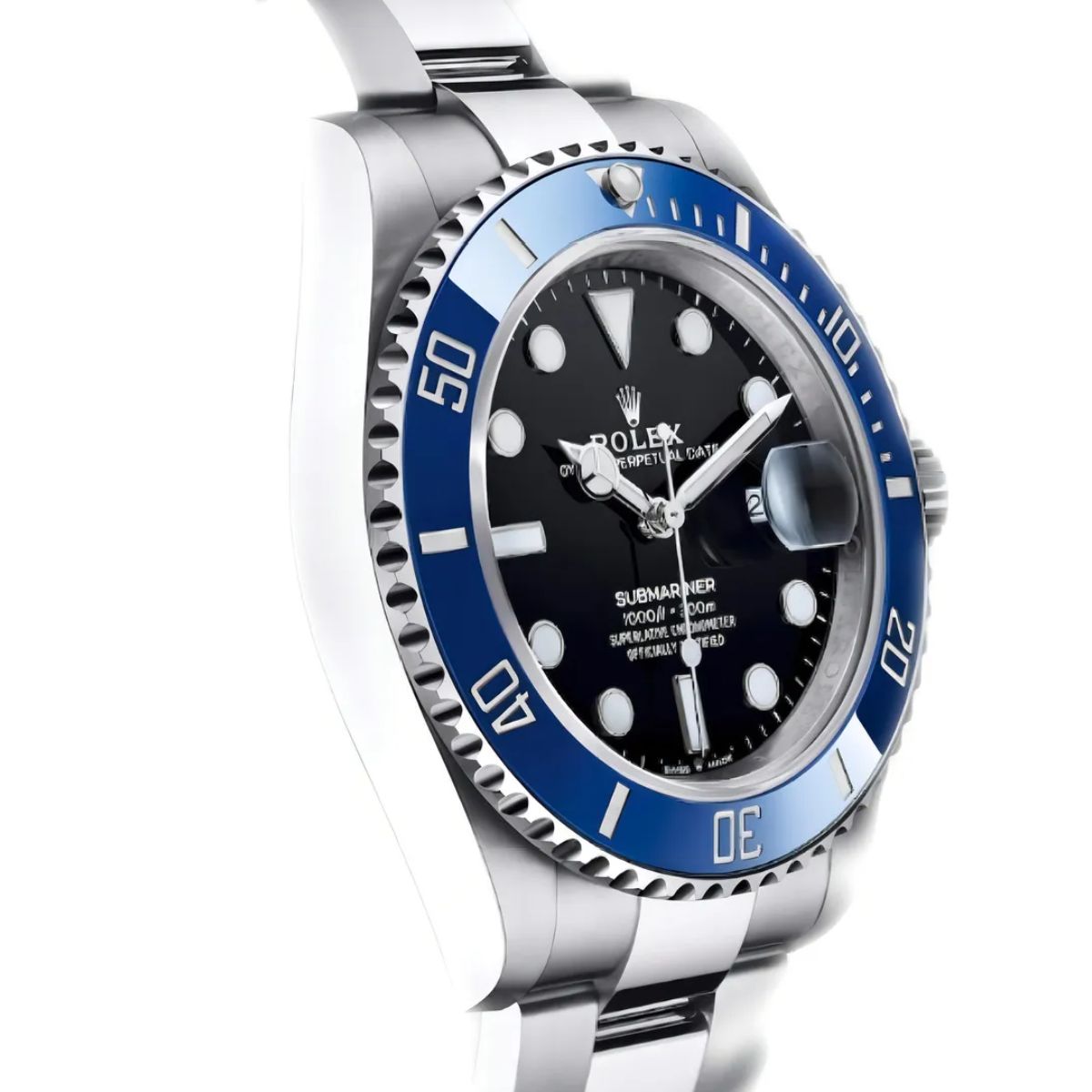 Rlx Submariner 126613LB "White Gold Black Dial"