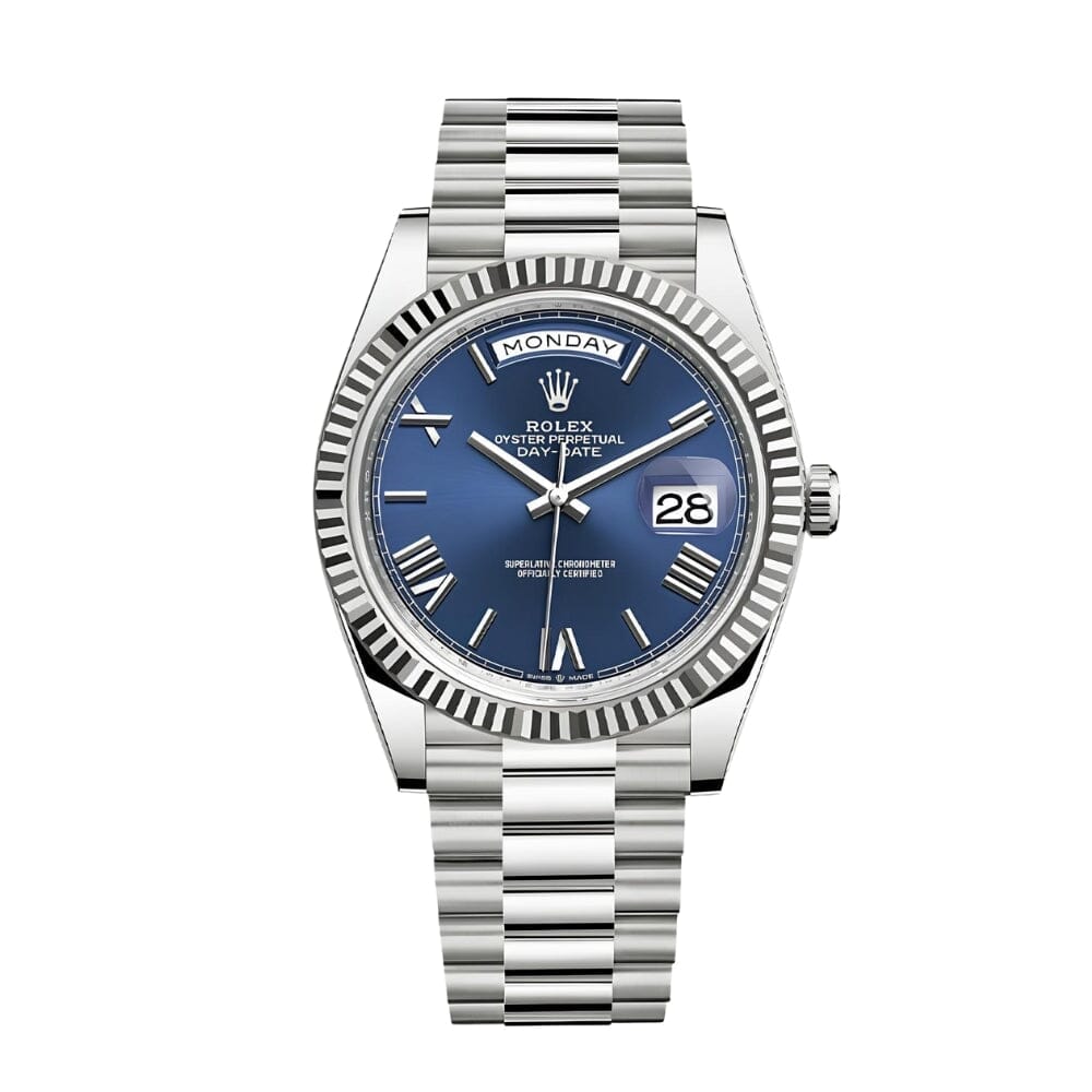 Day-Date 228239-0002 with a Blue Dial